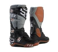Fox Racing Fox Instinct Shoes Black/Gray 10 (Insole 268mm), Unisex Adulto, Negro