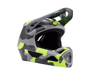 Fox Racing Fox Junior Bike Helmet Rampage CE/Cpsc White Camo Ym Casco, Adultos Unisex, Blanco, M