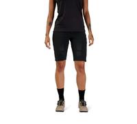 Fox Racing Fox Lady Flexair - Pantalones Cortos de Ciclismo para Mujer, Color Negro, Talla L