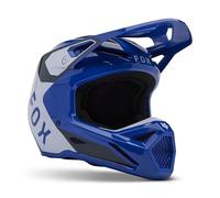 Fox Racing Fox V1 Lean Blue Helmet M Casco, Unisex, Azul, Medium