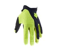 Fox Racing Guantes Unisex para Adultos Fox Pawtector Negro/Amarillo, Talla S