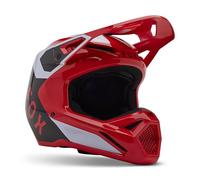 Fox Racing Helm Fox V1 Lean Fluo Red L Casco, Unisex, Rojo, Large