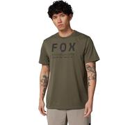 Fox Racing Hombre MTB Motocross Standard No Stop Ss Tech Tee, Verde Oliva, L