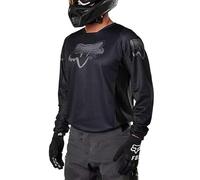 Fox Racing Jersey para Hombre, Negro/Negro, S