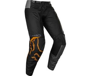 Fox Racing Kids' Youth 180 SKEW - Pantalones de Motocross, Color Negro/Dorado, 22