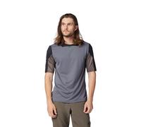 Fox Racing Koszulka Rowerowa Fox Defend Graphite M Camiseta, Gris Grafito, Medium Hombres