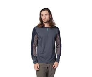 Fox Racing Koszulka Rowerowa Z Długim Rękawem Fox Defend Graphite M Camiseta, Gris Grafito, Medium Hombres
