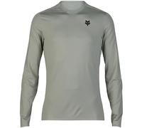 Fox Racing Koszulka Rowerowa Z Długim Rękawem Fox Flexair Ascent Grey Vin, M Camiseta, Gris, Medium Hombres