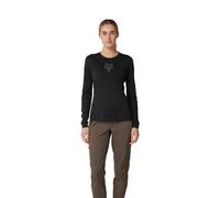 Fox Racing Koszulka Rowerowa Z Długim Rękawem Fox Lady Ranger Tru Dri Black M Camiseta, Negro, Medium Mujeres