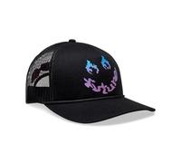 Fox Racing Lady Hello Fox Trucker Cap Black Os Gorro/Sombrero, Negro, Talla única para Mujer