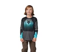 Fox Racing Maillot de Ciclismo de Manga Larga Fox Junior Ranger Revise Teal Ys Camiseta, Azul Verdoso, S Unisex niños
