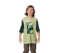 Fox Racing Maillot de Ciclismo Fox Junior Ranger Taunt Verde pálido YXL Camiseta, XL Unisex niños
