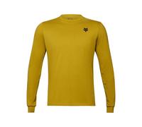 Fox Ranger DriRelease MD L/S Caballeros Camiseta para ciclista L Amarillo