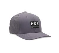 Fox Racing Non Stop Tech Flexfit Gorro/Sombrero, Gris Acero, S para Hombre