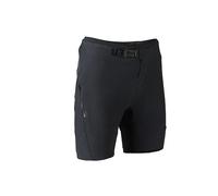 Fox Racing Pantalón corto Flexair Ascent para mujer, Negro, M