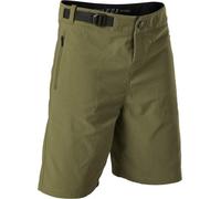 Fox Racing PANTALÓN CORTO JUVENIL RANGER CON FORRO, Verde, 26