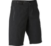 Fox Racing PANTALÓN CORTO RANGER CON FORRO PARA MUJER, Negro, XS