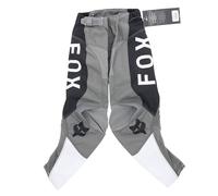 Fox Racing Pantalón de Motocross 180 Nitro para jóvenes, Negro/Gris, 26 para Niños