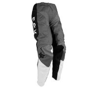 Fox Racing Pantalón de Motocross 180 Nitro para jóvenes, Negro/Gris, 28 para Niños