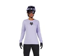 Fox Racing Ranger Long Sleeve Fox Head Jerseys, Adulto Mujer, Lila, S