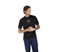 Fox Racing Ranger SS Jersey Fox Head Camisa, Negro, XL para Hombre