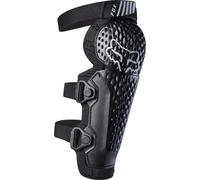 Fox Racing - Rodilleras/espinilleras Titan Race jóvenes CE - Protección Motocross y Bicicleta de montaña - Ventilado, Sistema Posi-Lock, Ajuste cómodo, Protectores, Motocross, Negro, OS