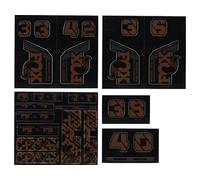 Fox Racing Shox Juego de calcomanías Fork and Shock Decal Kit desde Modelo 2021 one_size