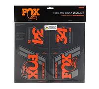 Fox Racing Shox Kit Stickers Fox Heritage-Fourche et amort-Orange, Unisex-Adult, Nero, One Size