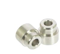 Fox Racing Shox Set de casquillos de montaje de aluminio de 6 mm 2 piezas gris 16.76 mm