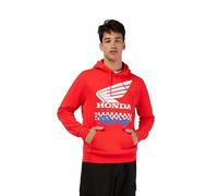Fox Racing Sudadera con Capucha de Forro Polar, Color Rojo, Talla L