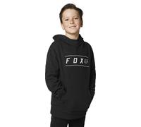 Fox Racing Sudadera Juvenil con Capucha Pinnacle - Niños, Negro Blanco, YS