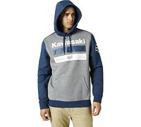 FOX Kawi Stripes Sudadera con capucha, azul, tamaño M