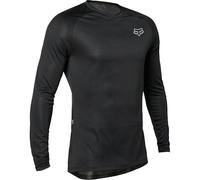 Fox Racing Tecbase Ls Black Primero Capa MTB Camiseta Técnica Trubri Bike Desc.