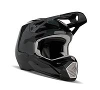 Fox Racing V1 Casco de Motocross, Camuflaje Negro BNKR, Grande