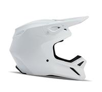 Fox Racing V1 Solid Cascos, Adulto Unisex, Blanco Mate, 2X