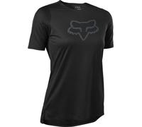 Fox FlexAir SS Mujer Camiseta para ciclista XS Negro