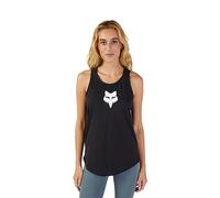 Fox Racing Women's Fox Head Tank Camisetas Deportivas sin Mangas, Negro, S para Mujer