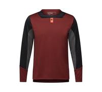 Fox Racing Youth Defend - Camiseta de Manga Larga para Bicicleta de montaña, Color óxido, Herrumbre, S