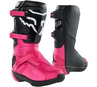 FOX Comp Botas de Motocross Juvenil, negro-rosa, tamaño 42 para Hombres