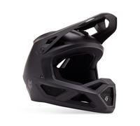 Fox Racing YTH Rampage Casco CE/CPSC MTB - Carcasa ABS Ligera - MIPS - ventilación 360° - Visera Ajustable - Soporte GoPro - Matte Black, Talla: YL