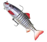 Fox Rage Jointed Replicant - Pescado de goma (23 cm, 150 g), color rosa