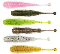 Fox Rage Señuelo Suave Creature Swing Ball 2.75" UV Golden Glitter x 8pcs