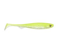 Fox Rage Slick Shad Chartreuse Ayu - Pez de goma (9 cm), color blanco