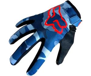 Fox Ranger Glove - Guantes de Ciclismo para Bicicleta de montaña, Bicicleta de Carretera (Azul Camo, XXL)