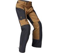 FOX Ranger GORE-TEX ADV Pantalones textiles de moto, negro/marrón/gris, Talla 38