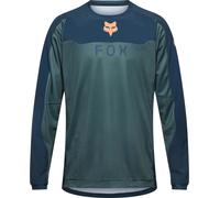 FOX Ranger Off-Road Maillot de motocross, Verde/Azul, Talla S