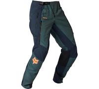 FOX Ranger Off-Road Pantalones de motocross, Verde/Azul, Talla 40