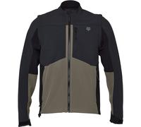 FOX Ranger Off-Road Softshell Chaqueta de motocross, gris, tamaño M para Hombres