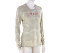Fox Ranger Tru Dri L/S Mujer Camiseta para ciclista L Beige