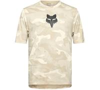 FOX Ranger Tru Dri Ss Jersey - Hombre - Beige / Gris - talla XL- modelo 2025